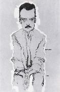 Egon Schiele, Portrait of eduard kosmack
